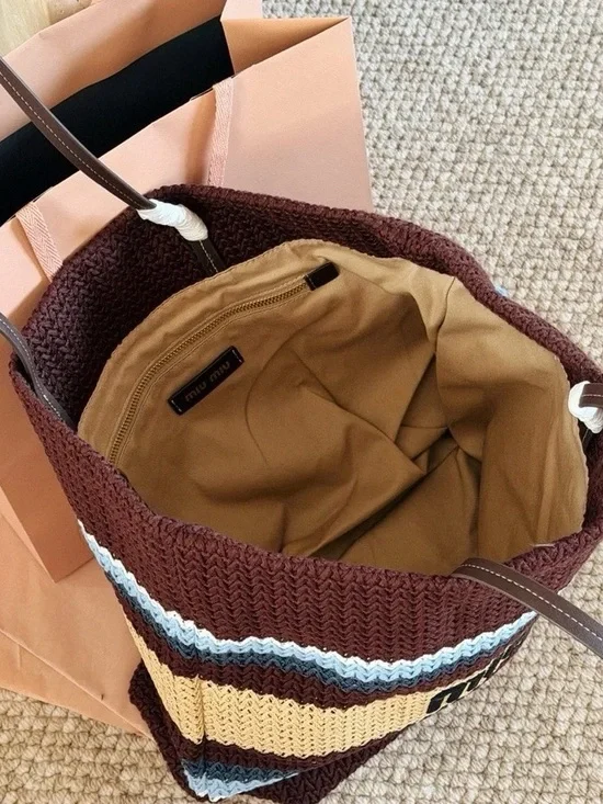 MiuMiu woven bag - Picture 8 of 8